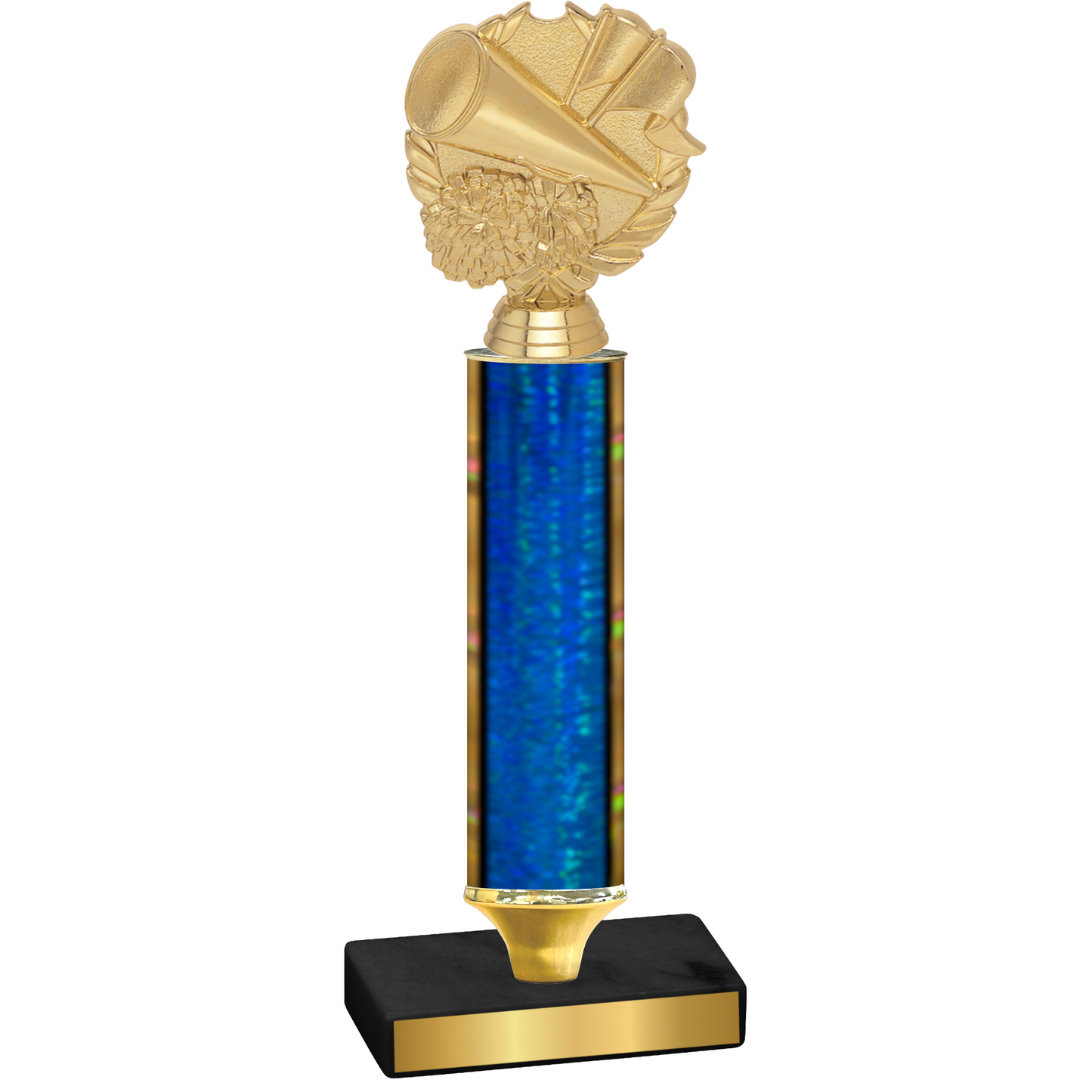 Value Blue Glacier Cheerleading Trophy