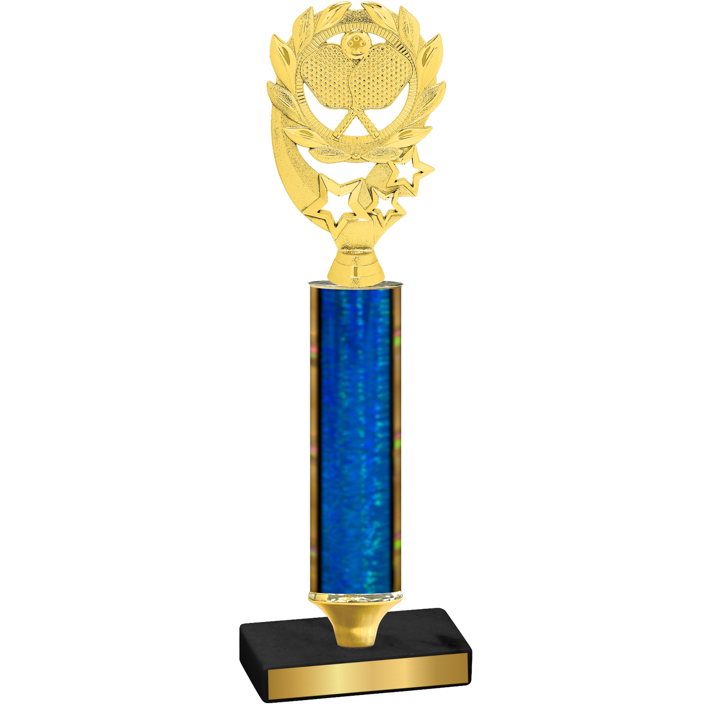 Value Blue Glacier Pickleball Trophy