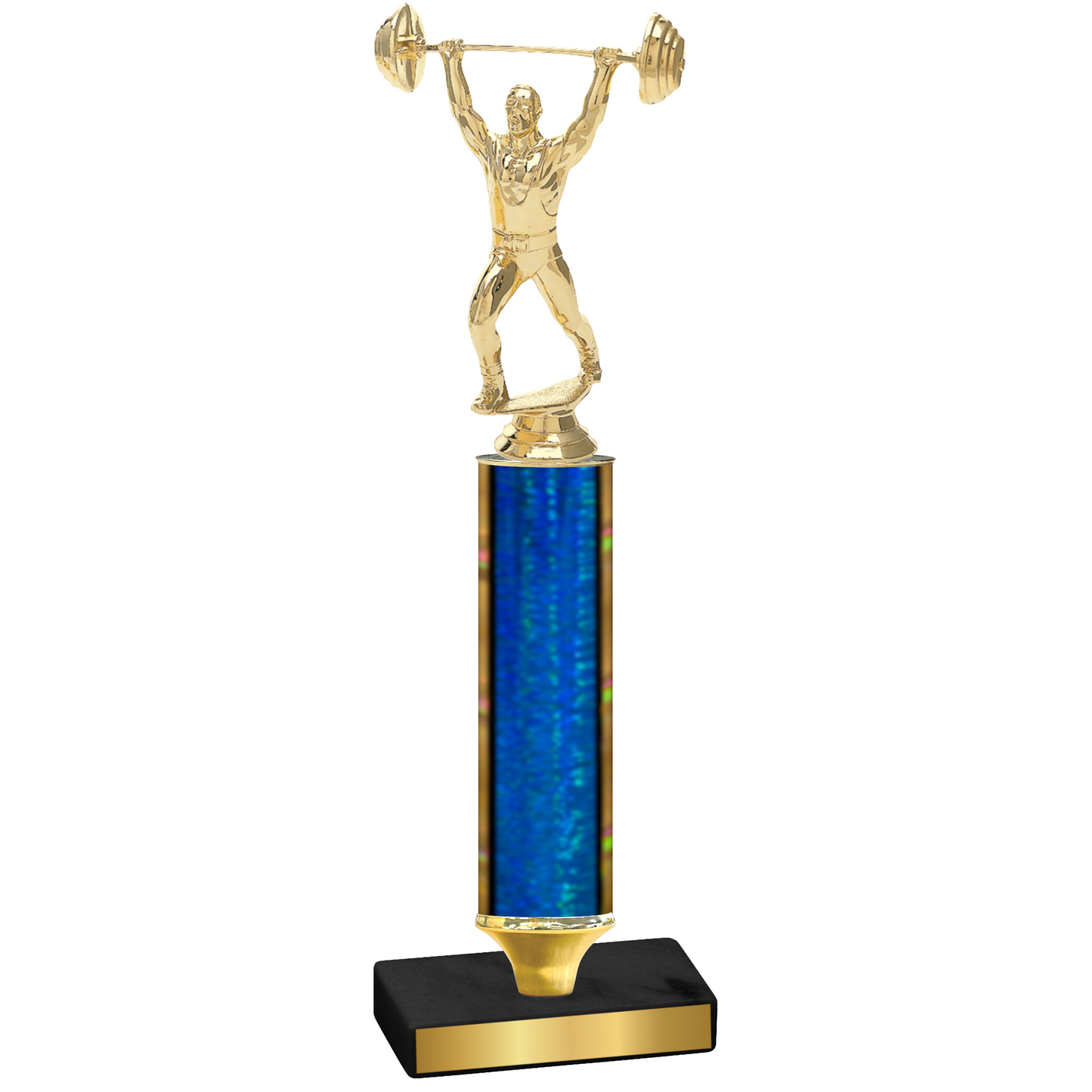 Value Blue Glacier Weights Trophy