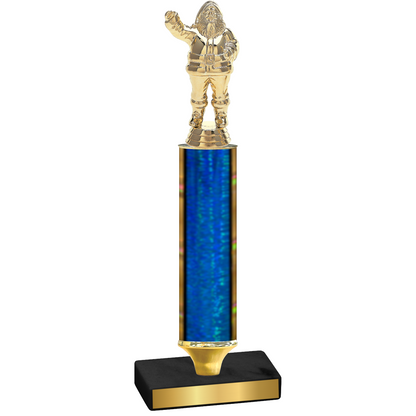 Value Blue Glacier Holiday Trophy