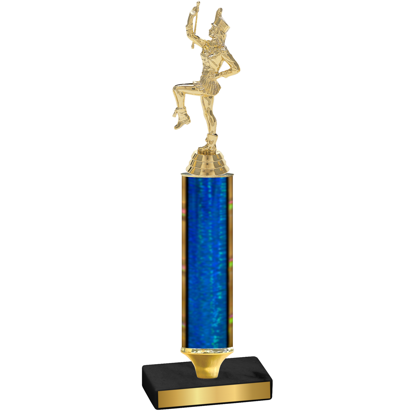 Value Blue Glacier Majorette Trophy