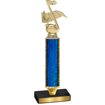 Value Blue Glacier Music Trophy