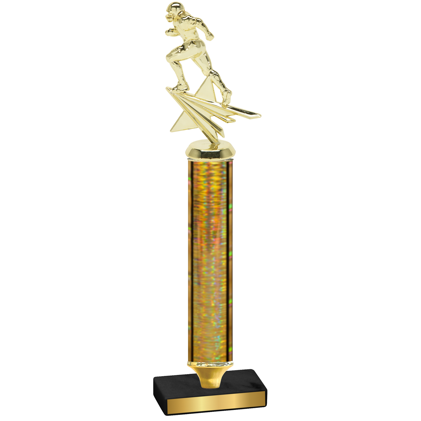 Value Gold Glacier Football Trophy