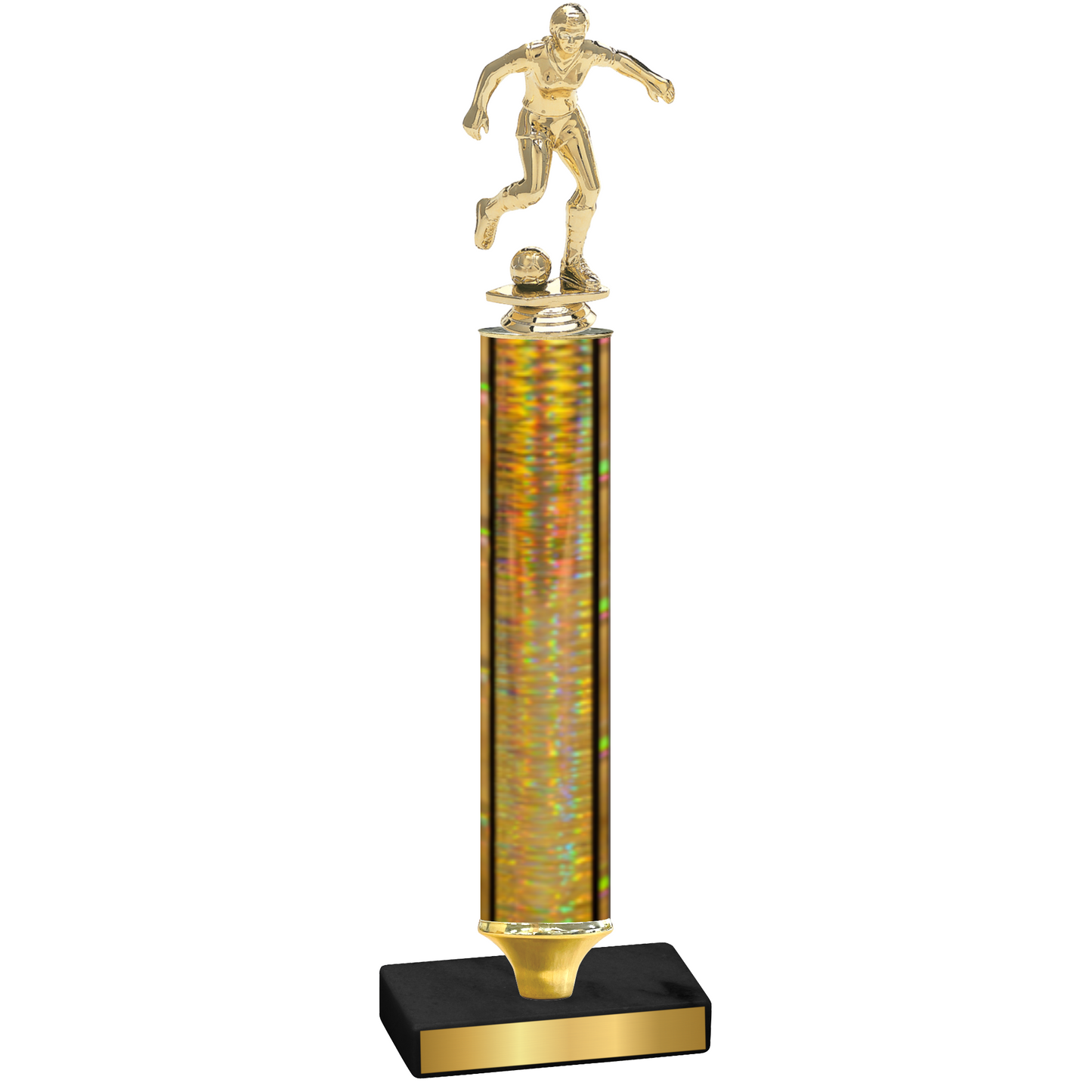 Value Gold Glacier Soccer Trophy