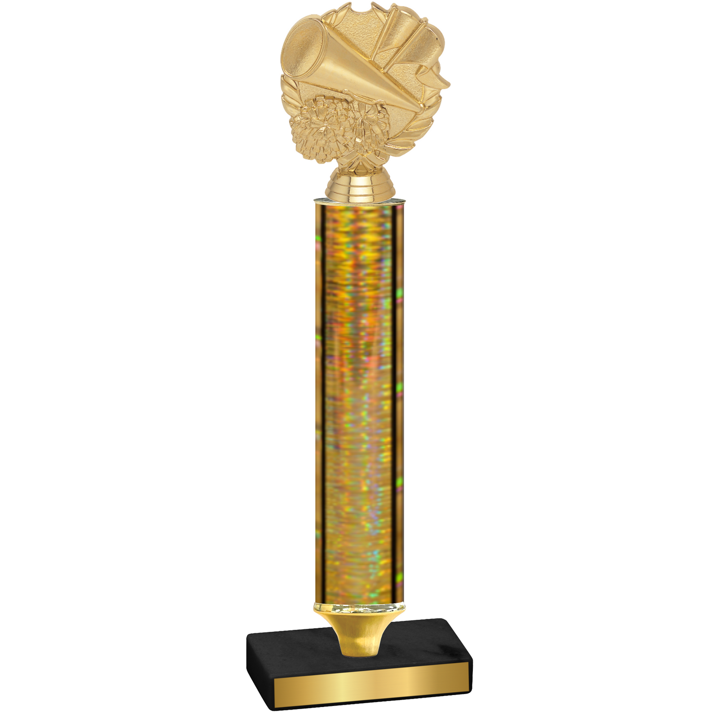 Value Gold Glacier Cheerleading Trophy