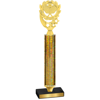 Value Gold Glacier Pickleball Trophy