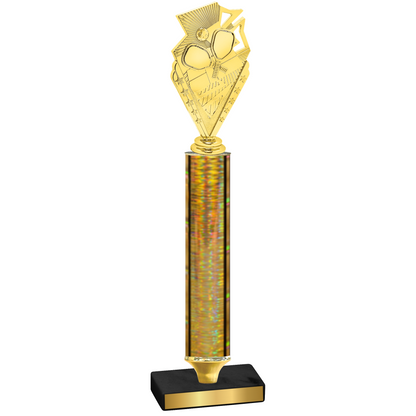 Value Gold Glacier Pickleball Trophy