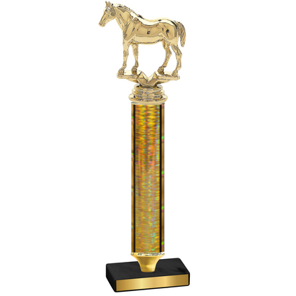 Value Gold Glacier Horses Trophy