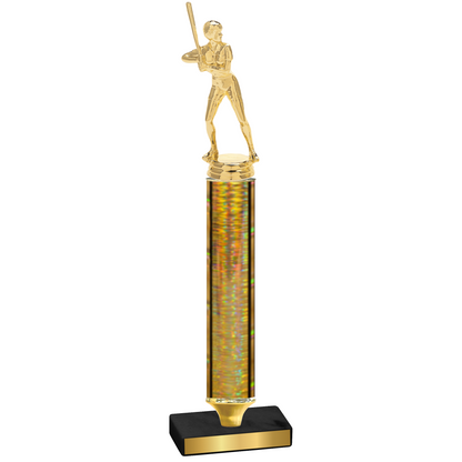 Value Gold Glacier Softball Trophy