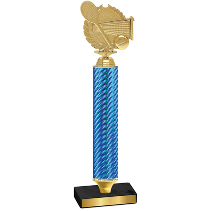 Value Blue Carbon Fiber Tennis Trophy