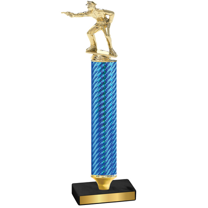 Value Blue Carbon Fiber Shooter Trophy