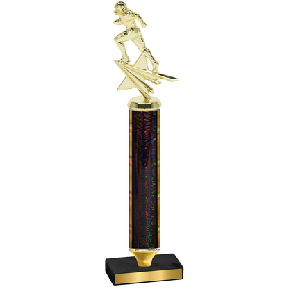 Value Black Glacier Football Trophy