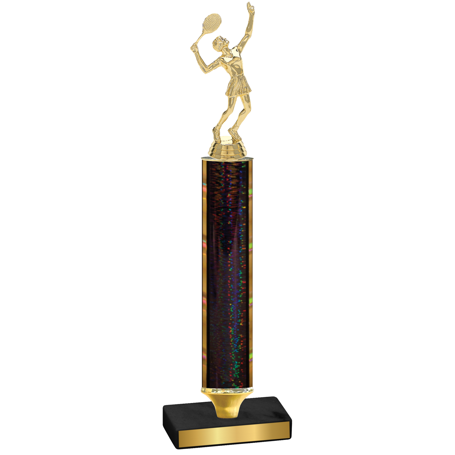 Value Black Glacier Tennis Trophy