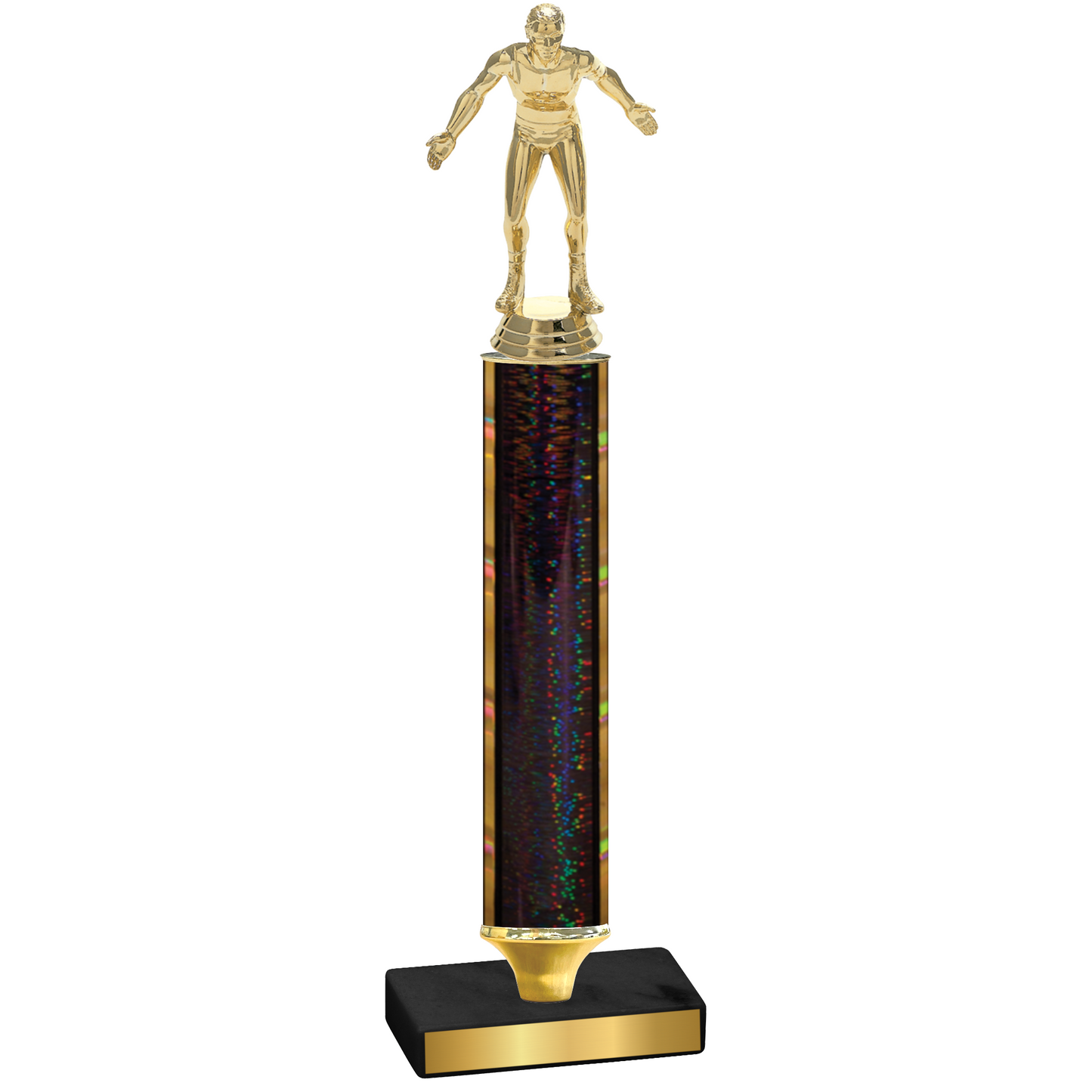 Value Black Glacier Wrestling Trophy