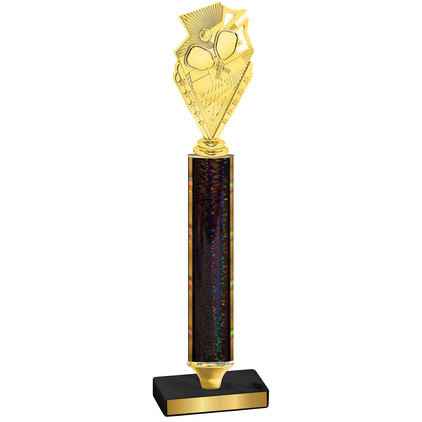 Value Black Glacier Pickleball Trophy