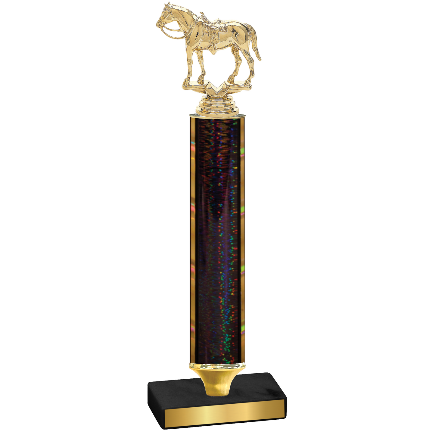 Value Black Glacier Horses Trophy