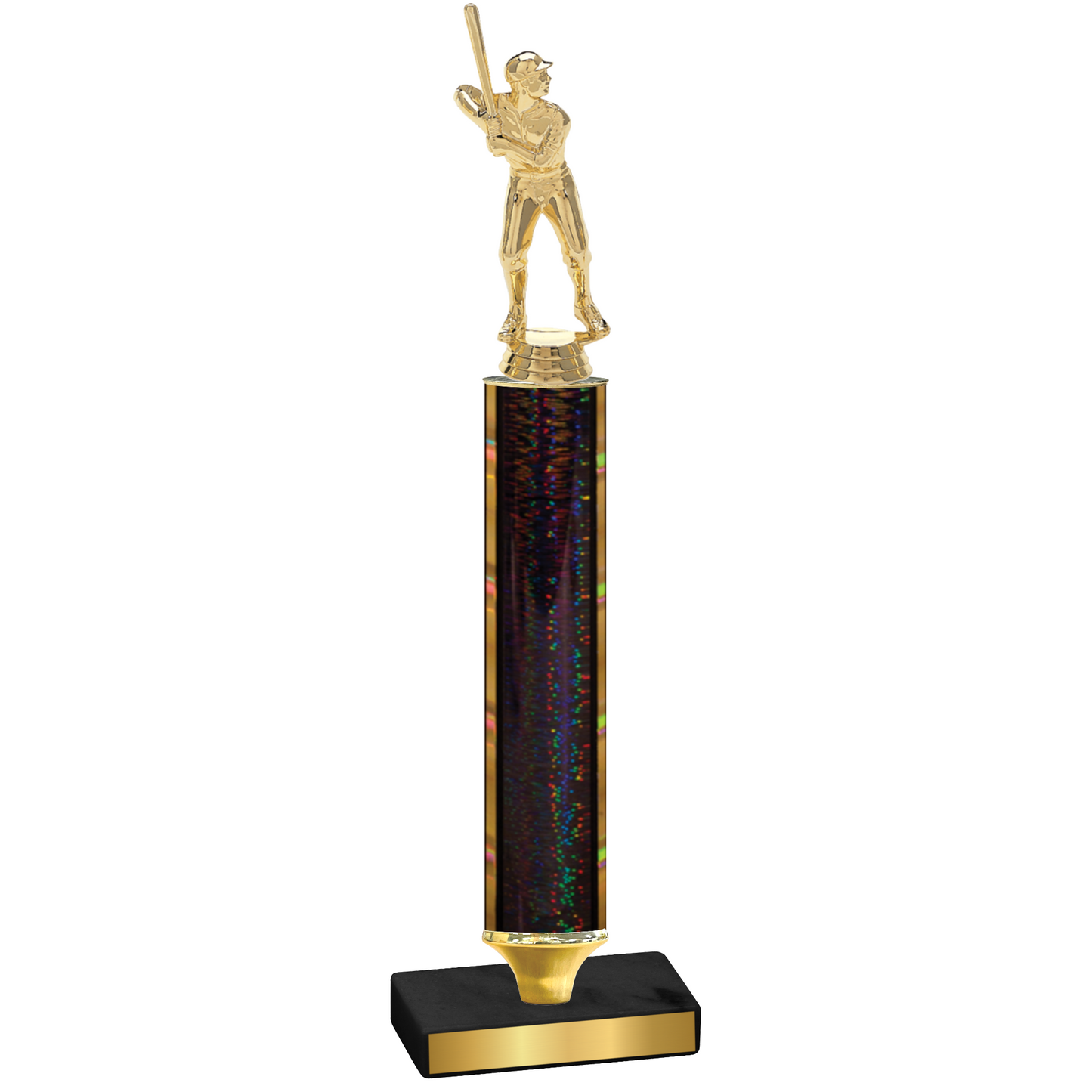 Value Black Glacier Baseball Trophy