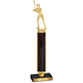 Value Black Glacier Softball Trophy