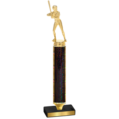 Value Black Glacier Softball Trophy