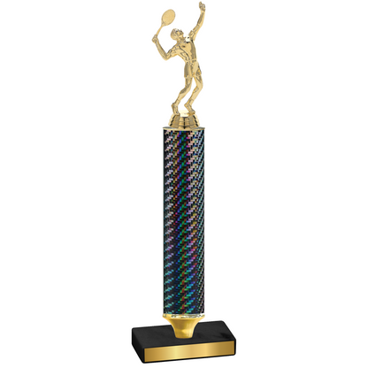 Value Black Carbon Fiber Tennis Trophy