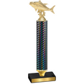 Value Black Carbon Fiber Fishing Trophy