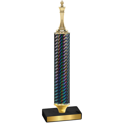 Value Black Carbon Fiber Chess Trophy