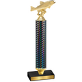 Value Black Carbon Fiber Fishing Trophy