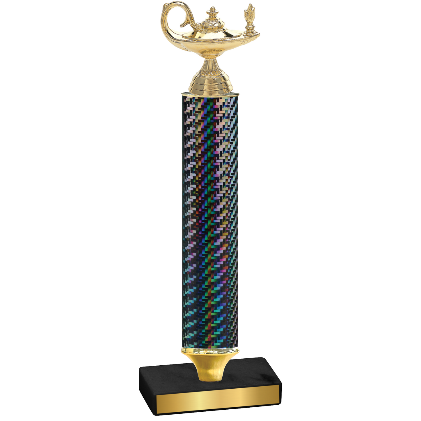 Value Black Carbon Fiber Academics Trophy