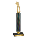 Value Black Carbon Fiber Baseball Trophy