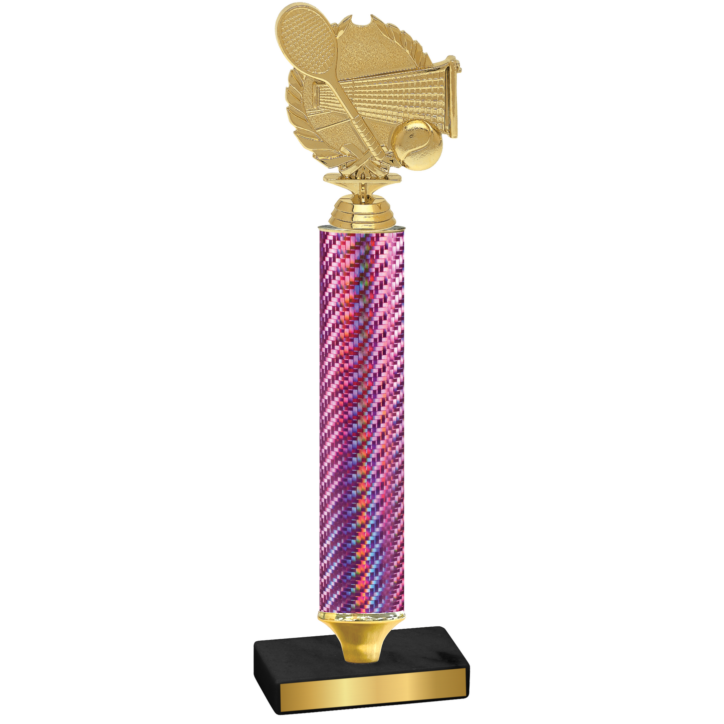 Value Pink Carbon Fiber Tennis Trophy