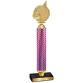 Value Pink Carbon Fiber Volleyball Trophy