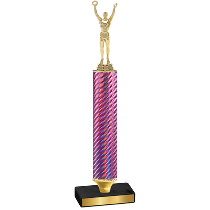 Value Pink Carbon Fiber Victory Trophy