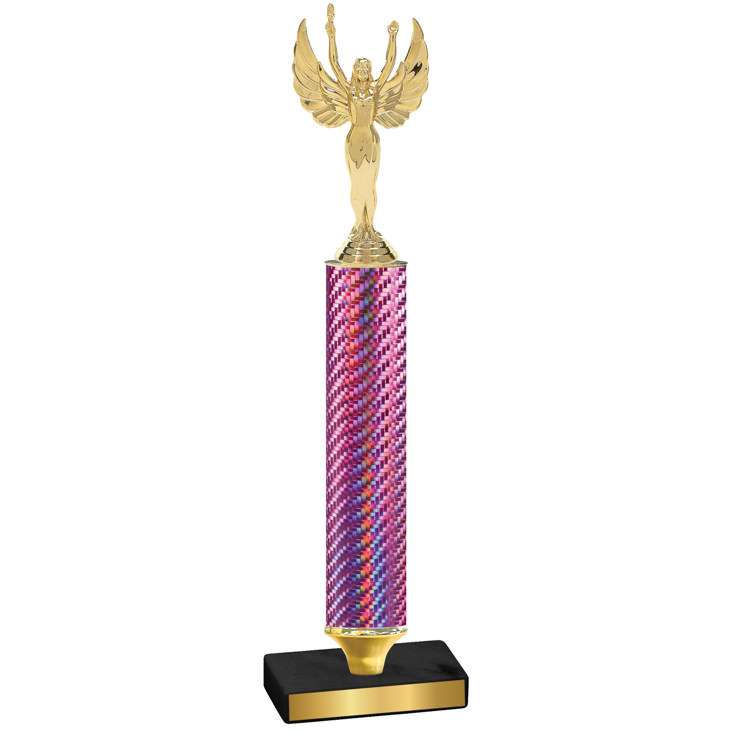 Value Pink Carbon Fiber Victory Trophy