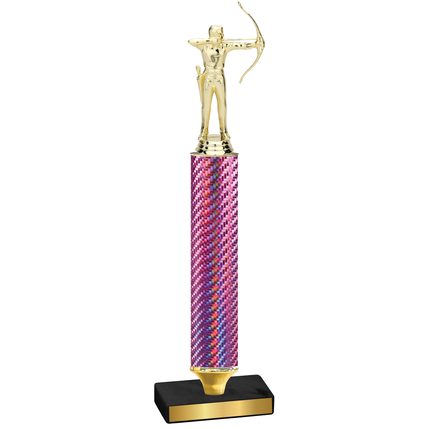 Value Pink Carbon Fiber Archery Trophy