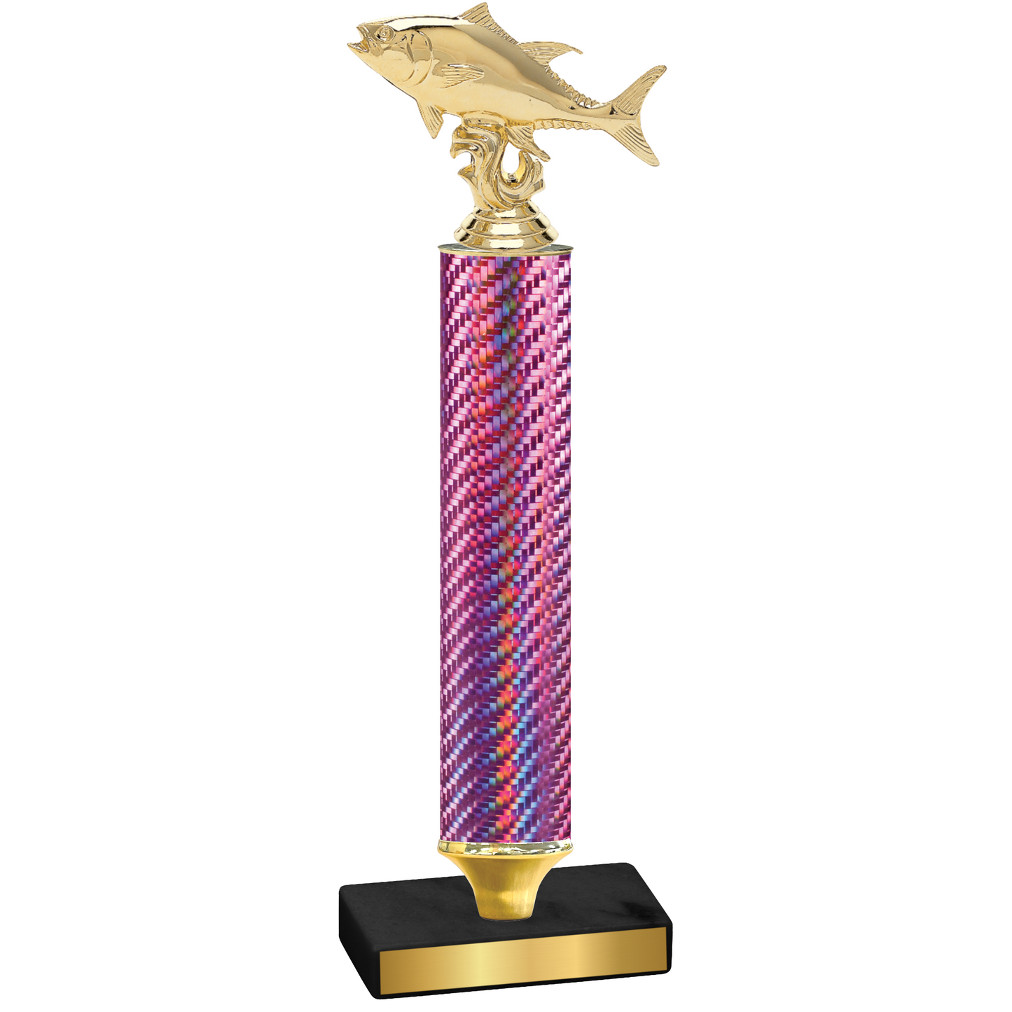 Value Pink Carbon Fiber Fishing Trophy