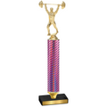 Value Pink Carbon Fiber Weights Trophy