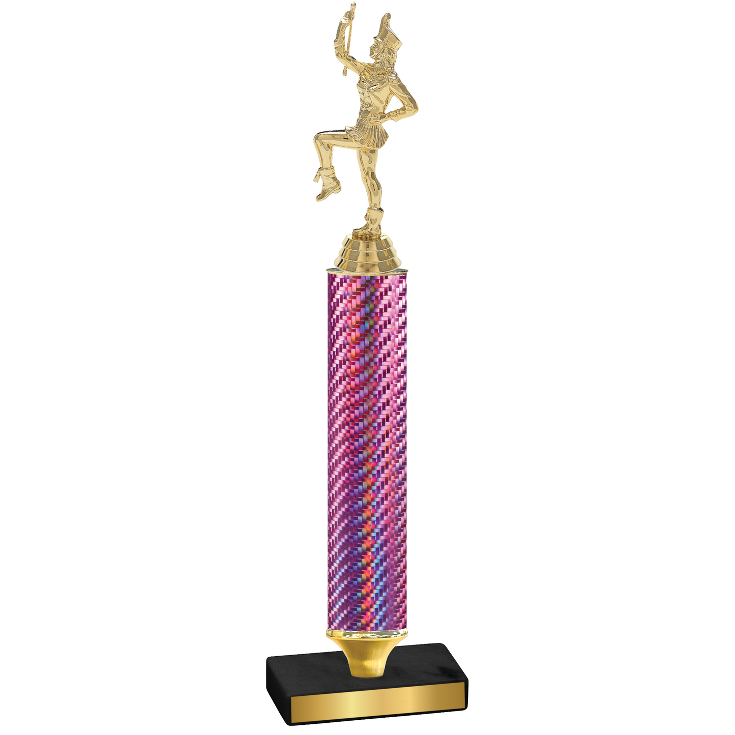 Value Pink Carbon Fiber Majorette Trophy