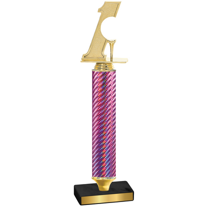 Value Pink Carbon Fiber Golf Trophy