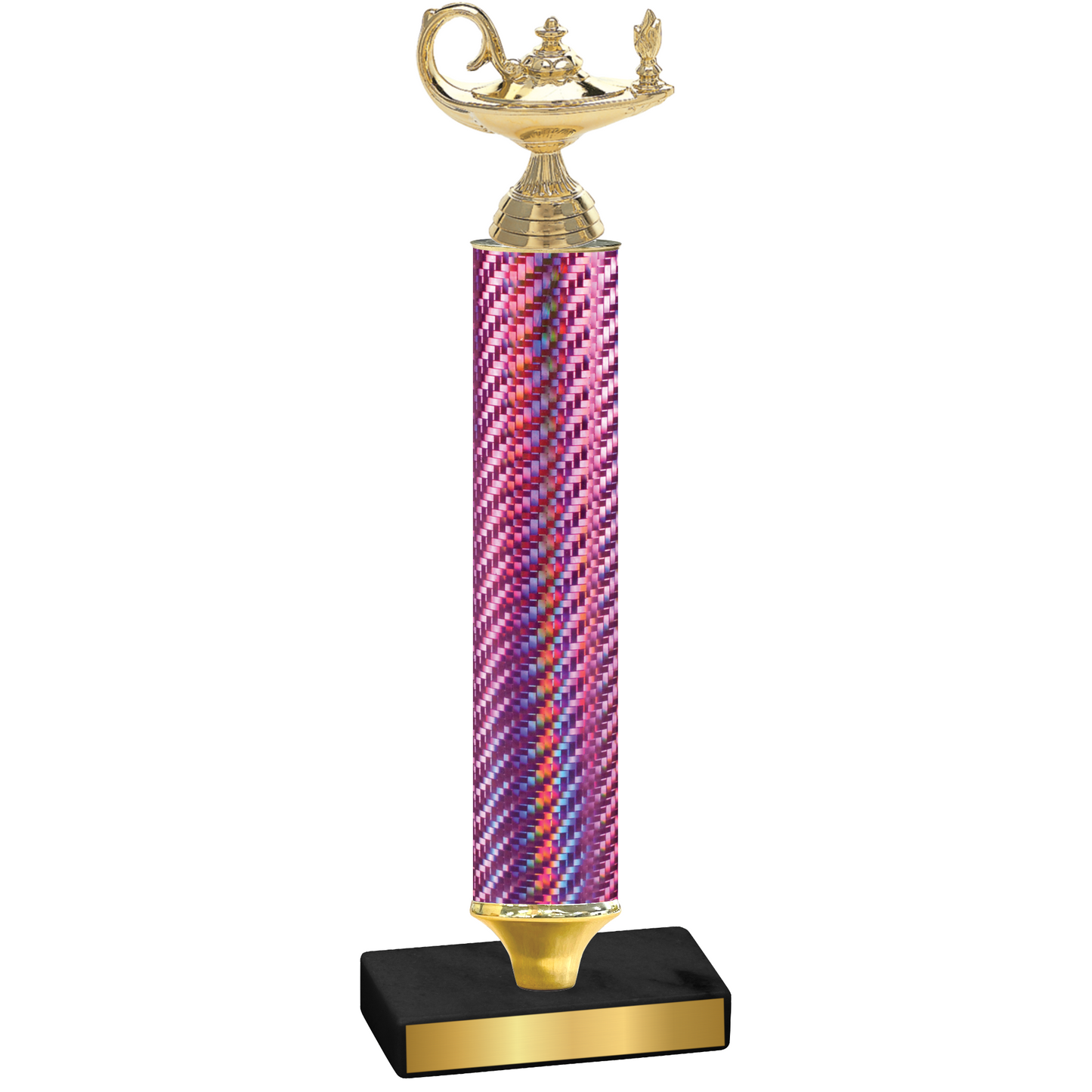 Value Pink Carbon Fiber Academics Trophy