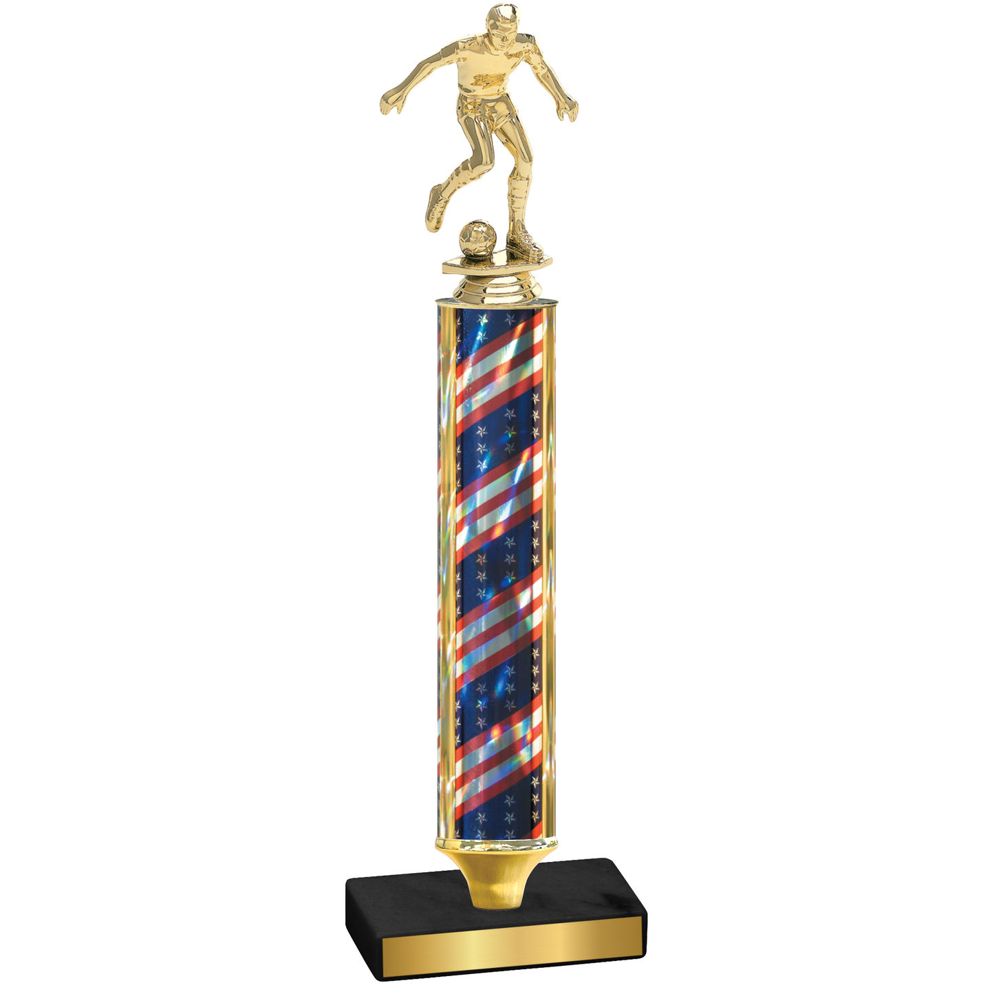 Value Flag USA Soccer Trophy