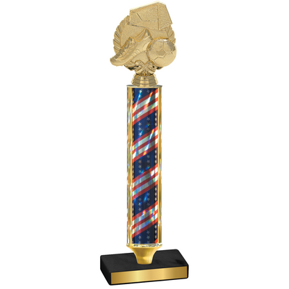 Value Flag USA Soccer Trophy