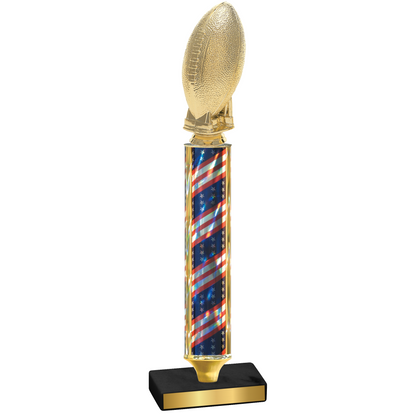 Value Flag USA Football Trophy