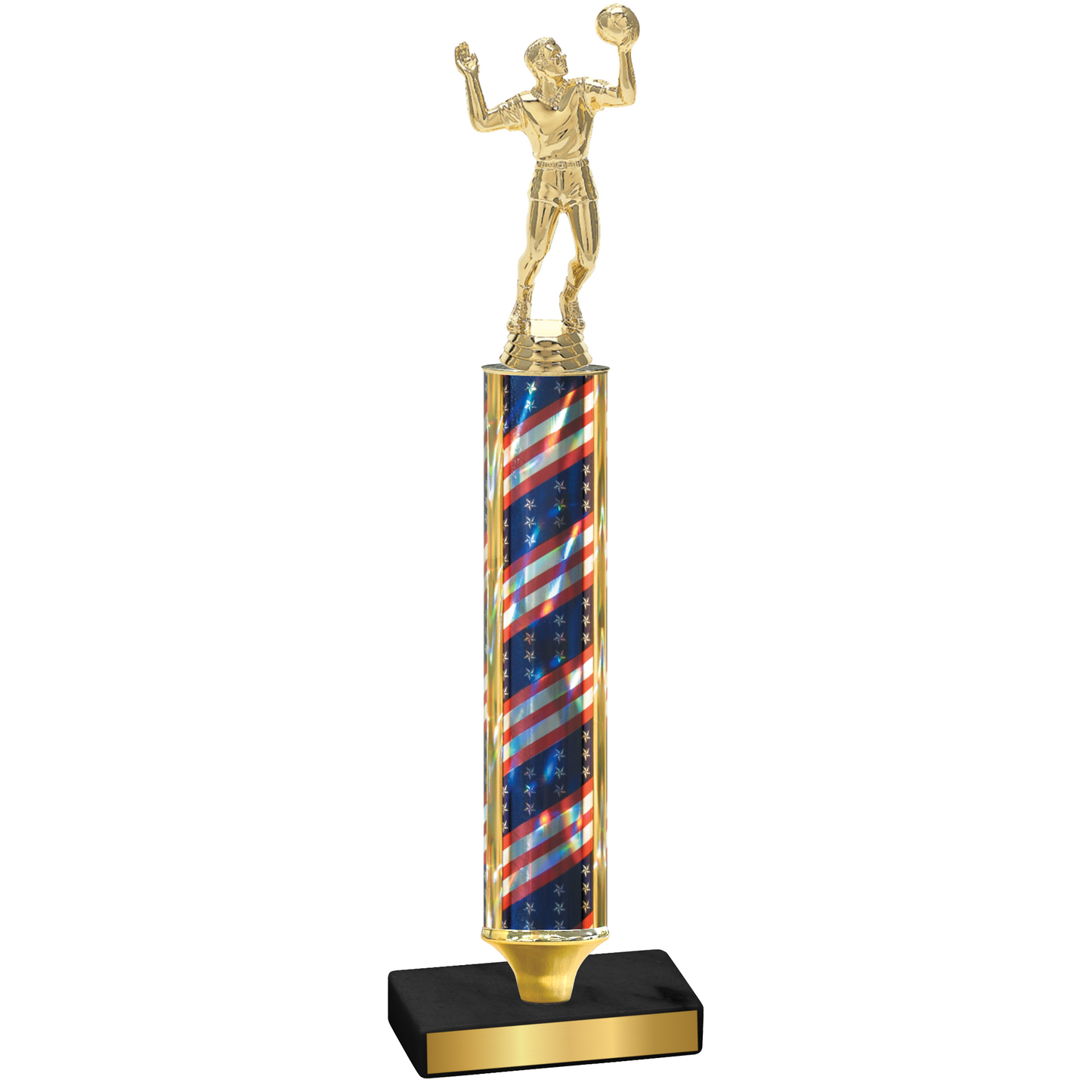 Value Flag USA Volleyball Trophy