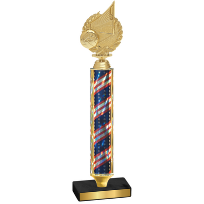 Value Flag USA Volleyball Trophy