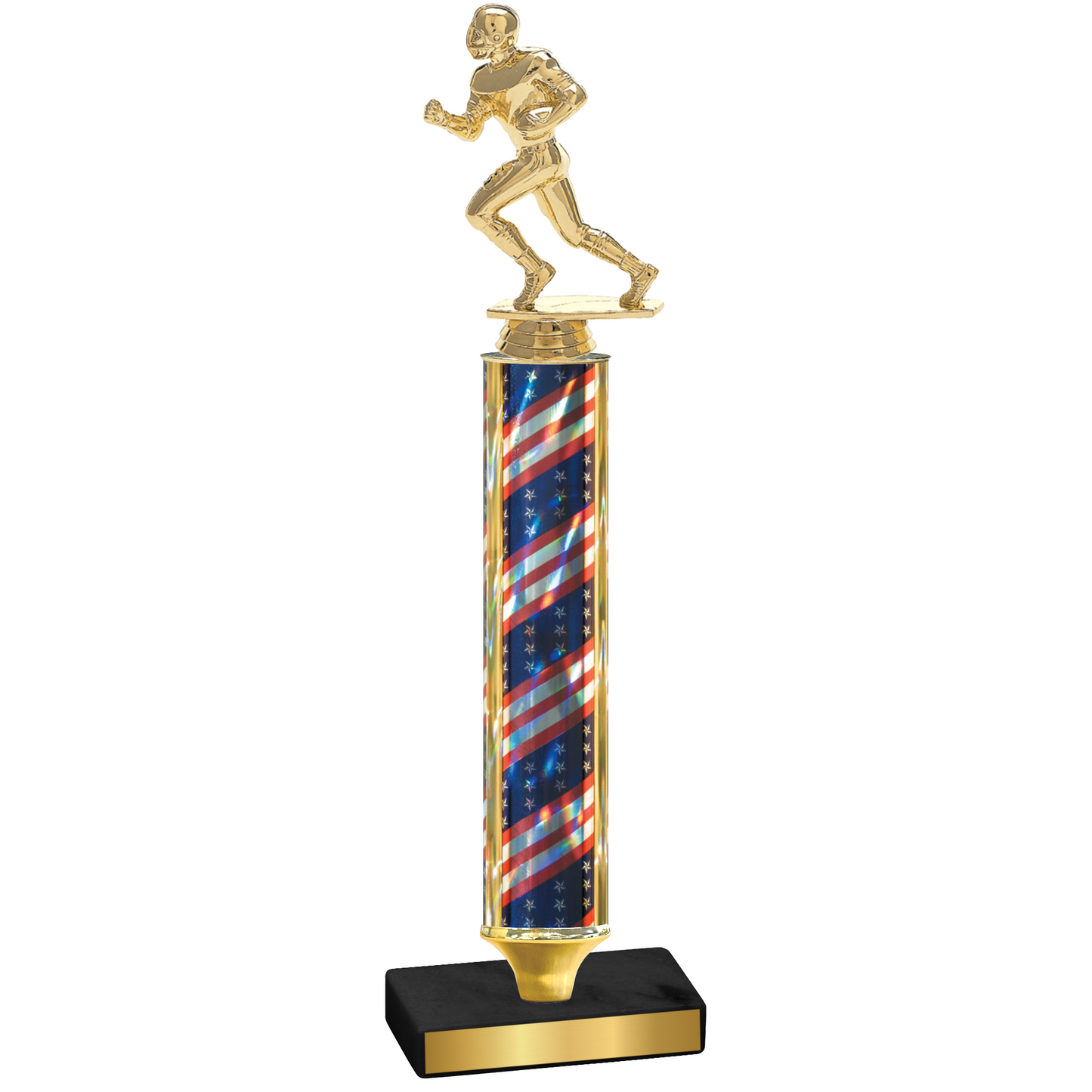 Value Flag USA Football Trophy