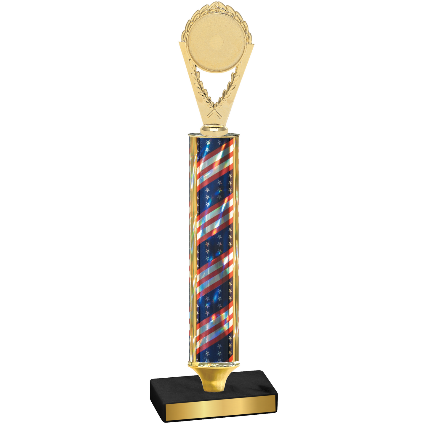 Value Flag USA Insert Trophy