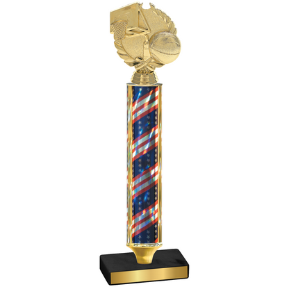 Value Flag USA Basketball Trophy