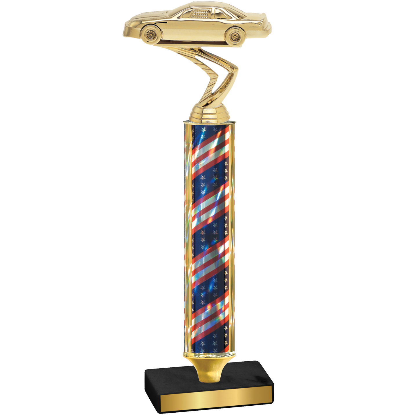 Value Flag USA Cars Trophy