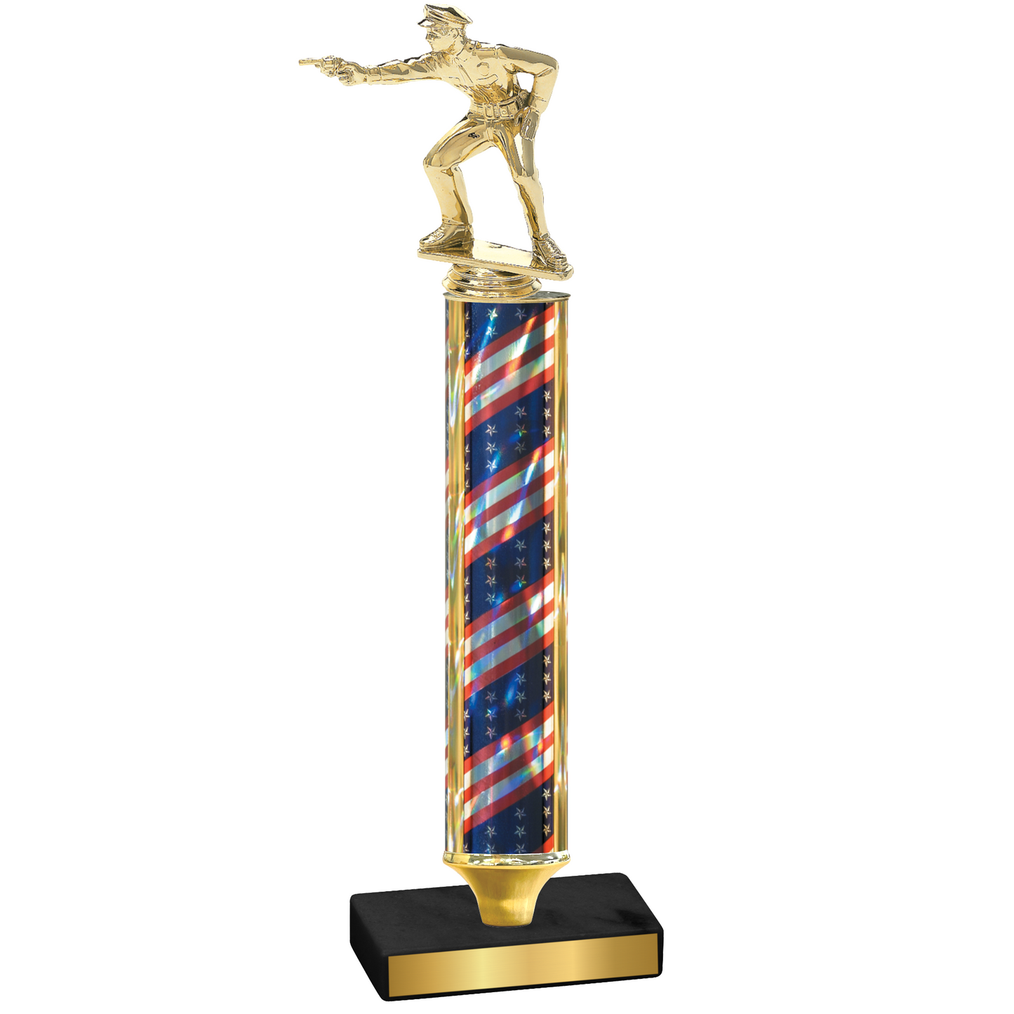 Value Flag USA Shooter Trophy