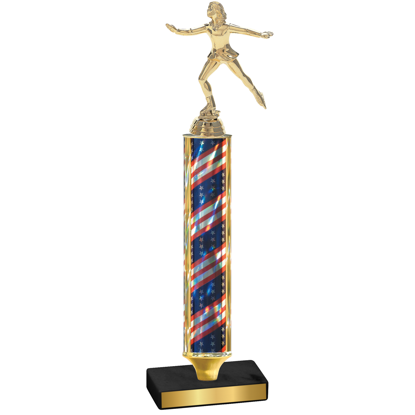 Value Flag USA Skater Trophy